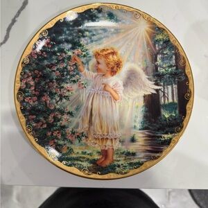 The Bradford Exchange “An Angels Touch” plate